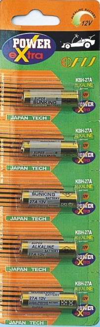 27A 12V ALKALINE BATTERY